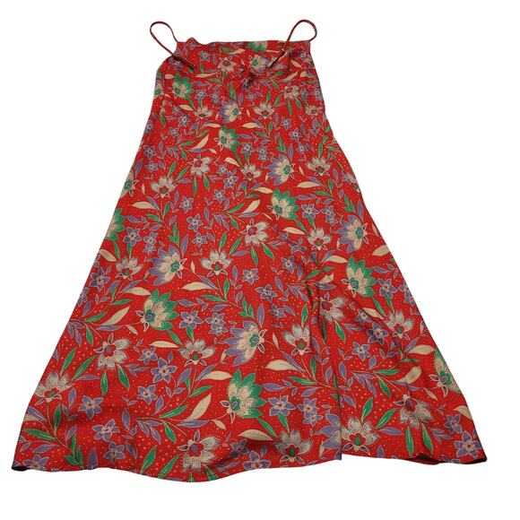 RESA Red Floral Maxi Dress - Picture 6 of 7